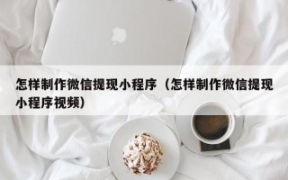 河源怎样制作微信提现小程序（怎样制作微信提现小程序视频）